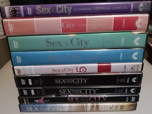 Lote Serie Sex And The City +2 Películas Original Impecable.