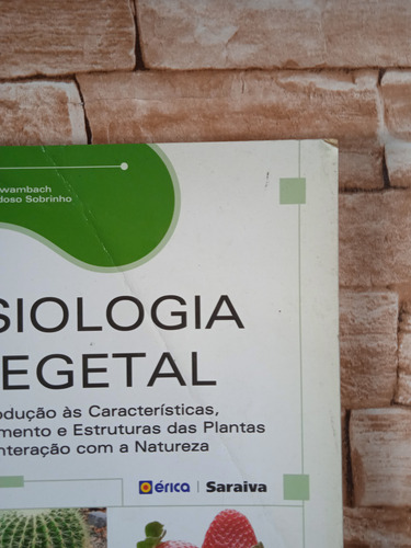 Livro Fisiologia Vegetal: Introdução Às Características, Funcionamento E Estruturas Das Plantas E Interação Com A Nature (Usado)