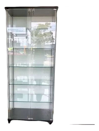Vitrina Estanteria Vidrio Exibidora 2 Puertas C/ Llaves V12