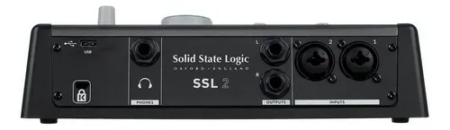 Interface De Áudio Solid State Logic Ssl 2 | Parcelamento sem juros