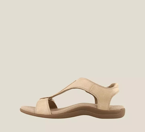 Sandalias Planas Playa Con Boca Pez Moda Informal Para Mujer