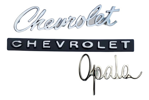  Emblemas Plaquetas Manuscrito Chevrolet Opala Especial 72