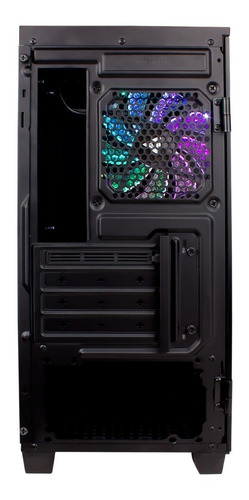 Imagen 6 de 6 de Gabinete Gamer Game Factor Csg560 Matx Rgb Cristal Templado