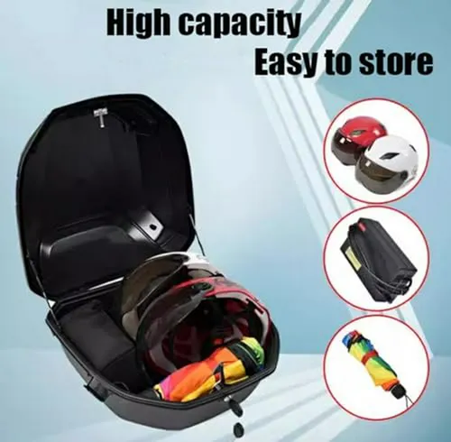 Caja De Almacenamiento Para Moto Eléctrica, Impermeable Y Co