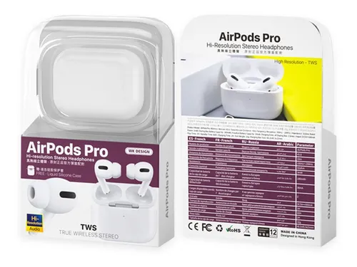 Auricular Wk Design AirPods Pro Tws Blanco Env o gratis