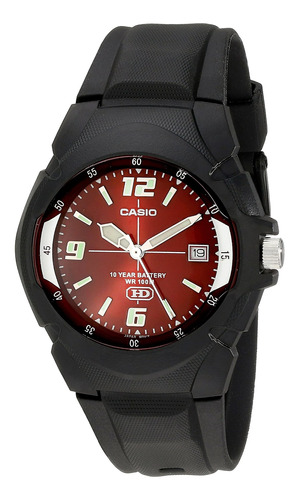 Reloj Deportivo Negro Casio Mw600f-4av Para Hombre