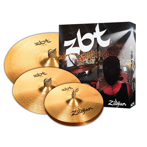 Set Platillos Zildjian Zbt Hh14, Cr 16 Rd 20 Crash