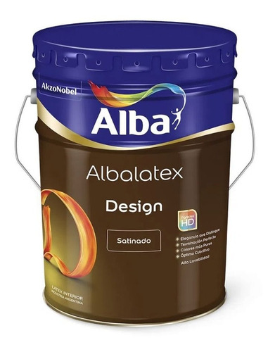 Albalatex Satinado Superlavable Blanco X 10 Lts Alfa