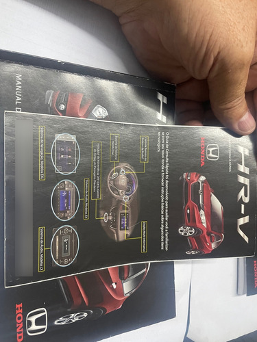Manual Proprietário Original Honda Hr-v 2016/19 Com Capa (Usado)