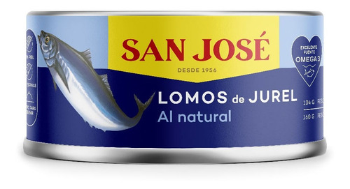 Lomos De Jurel San José Natural 160 G