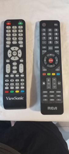 Controles Remoto Viewsonic Y Rca - Les Falta La Tapa -