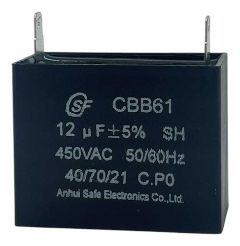 Capacitor Quadrado 12uf Et950