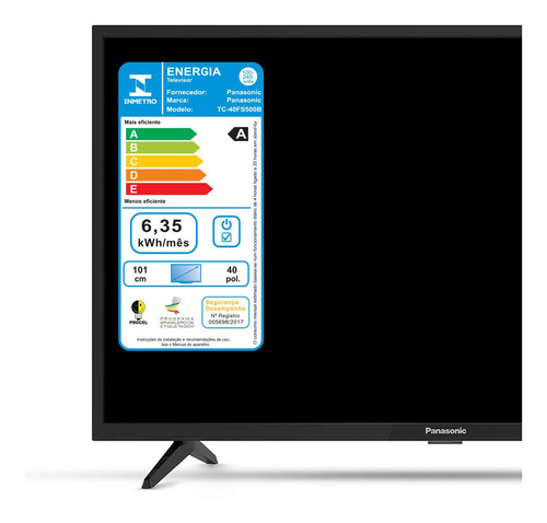 Imagem 4 de 4 de Smart Tv Panasonic 40 Wi-fi Usb Tc-40fss500b