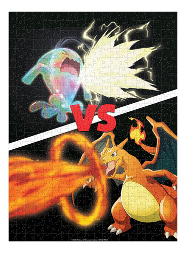 Rompecabezas Edicion Especial Charizard Pokemon 500 Pz