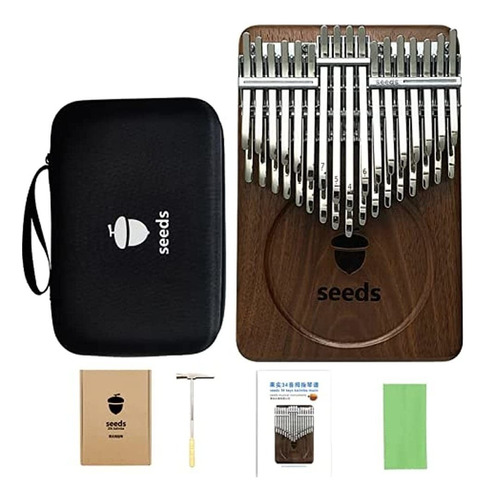 Seeds Piscis 34 Clave Cromática Kalimba C-tuned | Instrument