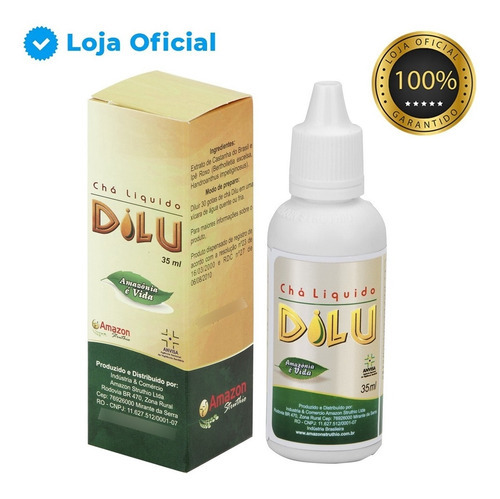 Chá Dilu - Composto De Magnésio 35ml - Loja Oficial Sabor Natural
