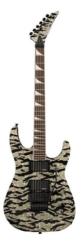 Jackson Slx Dx Guitarra Eléctrica Camuflaje X Series Soloist Color Negro Material del diapasón Laurel Orientación de la mano Diestro