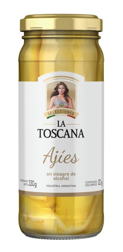 Ajíes En Vinagre La Toscana