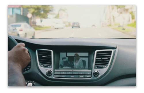Módulo Desbloqueio De Video New Tucson 2017 A 2022 Flexitron