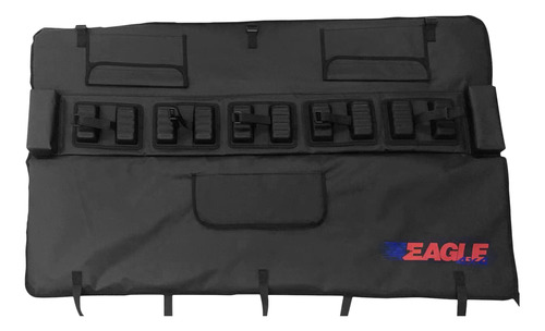 Porta Bicicleta Para Portón De Caja Spaco Universal Negro