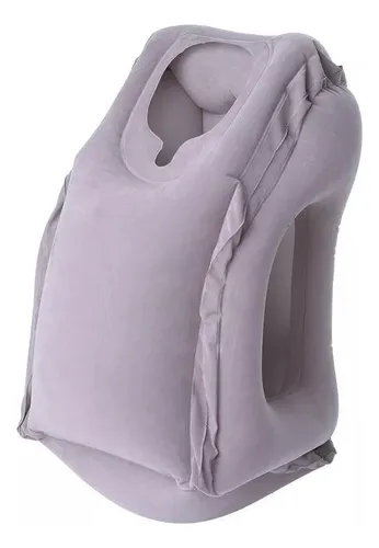 Almohada De Descanso De Avión Gris