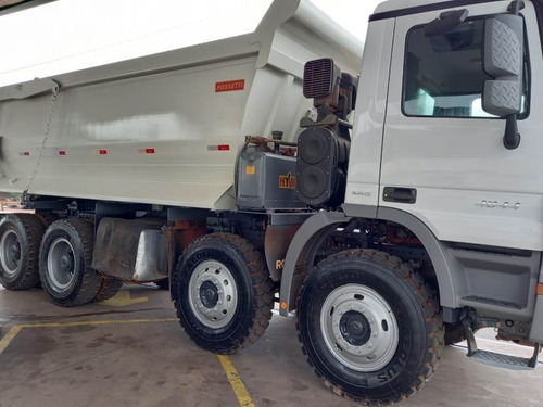 Imagem 5 de 15 de Mercedes-benz Actros 4844 8x4 Ano 2014 Caçamba 20m