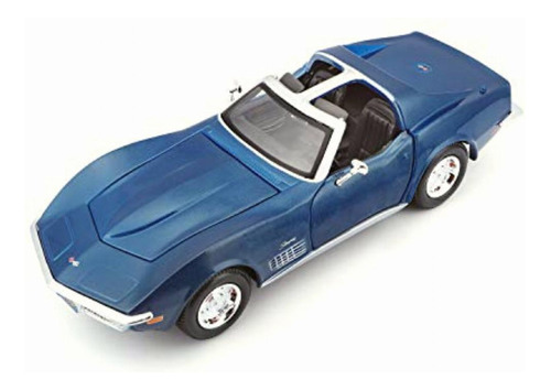 Maisto 1:24 Edición Especial 1970 Chevrolet Corvette Azul