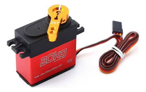 Hs3220 Metal Gear High Torque Digital Servo 20kg Waterproof