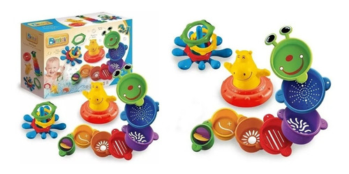 Set De 3 Juegos De Agua Bebe En Caja 3 En 1 