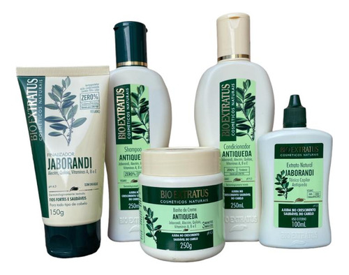 Kit Jaborandi Antiqueda Cosméticos Naturais Bio Extrat K299