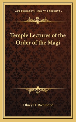 Libro Temple Lectures Of The Order Of The Magi - Richmond...