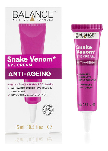 Balance Active Formula Snake Venom Eye Cream 15ml - With Syn