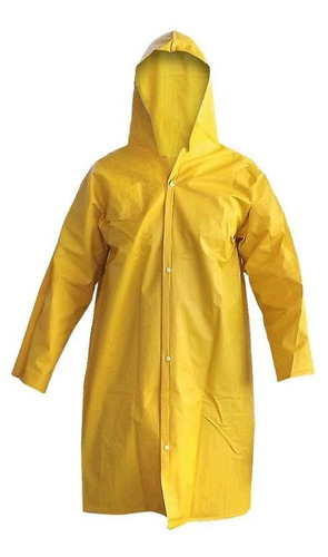 Capa De Lluvia Piloto Impermeable De Pvc 