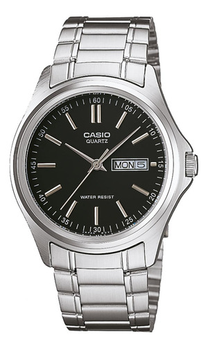 Reloj Casio Mtp-1239d-1a Acero Hombre Plateado