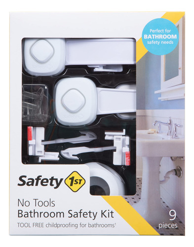 Safety 1st Soluciones De Habitación: Kit De Seguridad De Bañ