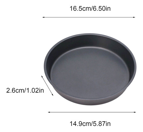 Pizza Redonda Rasa Western Food Maker Pan Household Pizza B