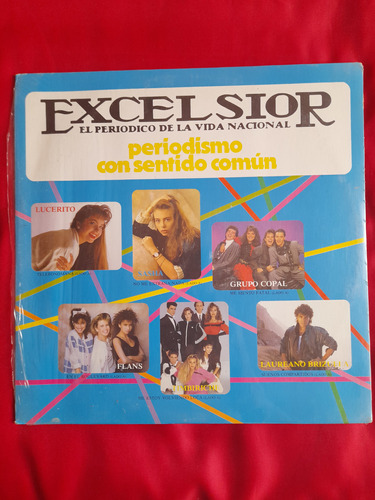 Exelsior Vinyl Lp,lucero,timbiriche,sasha,thalia,sin Abrir.