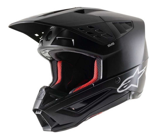 Casco Alpinestars Sm5 Solid Helmet Motocross Emporio
