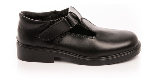 Imagen 1 de 7 de Zapatos Zapatillas Colegiales Guillermina Nenas Color Negro 