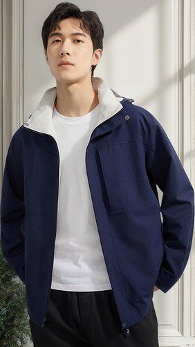 Corta Viento Impermeable Con Malla Hombre Ultraligera