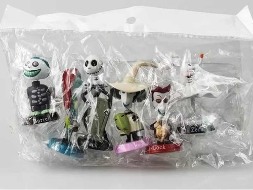 El Extraño Mundo De Jack Figuras Set 6 Piezas