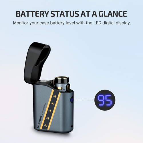 Linterna Edc Olight Baton4 Premium Edition, 1300 Lúmenes, Co