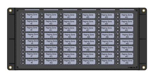 Panel Selector Con 24 Switches Modelo Qazt-5302ds Mircom