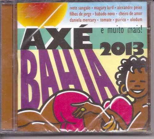 Cd Axé Bahia 2013 Tomate Psirico Harmonia Do Samba Lacrado, versión en álbum acrílico