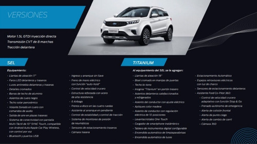 Ford Territory Titanium 0km