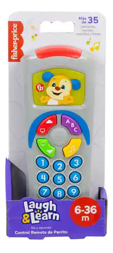 Fisher-price Juguete Para Bebés Control Remoto De Perrito Color Multicolor