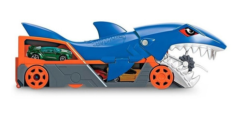 Imagem 2 de 8 de Hot Wheels City Guincho Do Tubarão Com Carrinho Mattel Gvg36