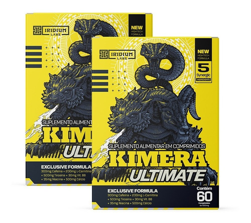 Kit 2x Kimera Ultimate 120 Comps - Thermo Tecnológico