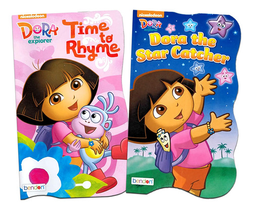 Baby Board Board Books - Set Of 2 (dora The Explorer Board B
