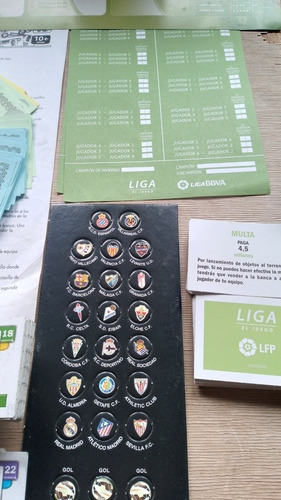 La Liga El Juego/juego D Mesa D La Liga Española De Fútbol (Usado)